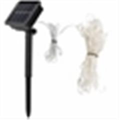 Solar Umbrella Lights Outdoor Parasol String Light 8 Lighting Mode Waterproof 104 LED 8 Bundles Warm White for Patio Garden Outdoor