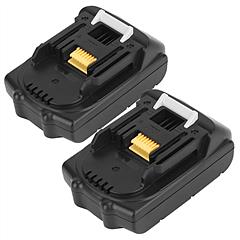2Packs 18V Li-ion Power Tool Battery Replacement Fit for Makita 194205-3 194309-1 BL1830 BL1815 LXT400