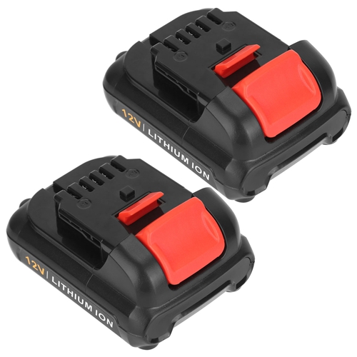 2 Packs 12V Liion Power Tool Battery Replacement Compatible with