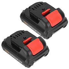 2 Packs 12V Li-ion Power Tool Battery Replacement Compatible with Dewalt DCB123 DCB127 DCB122 DCB124 DCB121 DCB120 DCB125