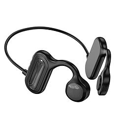 V5.1 Wireless Bone Conduction Headphone Open Ear Sports Wireless Headset w/ Mic IPX5 Sweatproof MMC Card Support