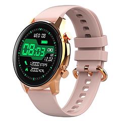 Wireless Smart Watch Fitness Tracker for Men Women 1.32in IP68 Waterproof Full Touch Sport Bracelet Wrist Watch with Heart Rate Blood Pressure Sleep M