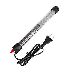 Submersible Aquarium Heater 100W Adjustable Fish Tank Heater Thermostat Water Heating Rod with 2 Suction Cups for Freshwater Marine Saltwater
