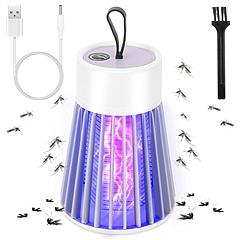 Electric Bug Zapper Mosquito Insect Killer Lamp Portable LED Light Fly Trap Catcher w/ LED Light