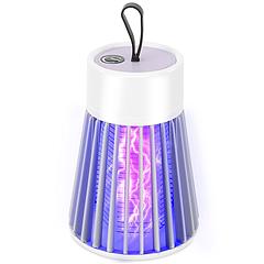 Electric Bug Zapper Mosquito Insect Killer Lamp Portable LED Light Fly Trap Catcher w/ LED Light