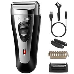 Men Electric Shaver USB Rechargeable Cordless Hair Trimmer Clipper Razor Beard Shaving Machine for Wet Dry Use