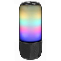 Wireless Portable Speaker Loud Stereo Speaker w/ Color Changing Light Radio Party TWS Speaker for Home Outdoor Travelling