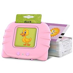 224 Words Kid Flash Talking Cards 112 Card Electronic Cognitive Audio Toddler Reading Machine Animal Shape Color Repeated Learning Cards English For C