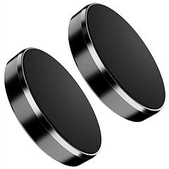 2 Pack Universal Magnetic Car Mounts Dashboard Magnetic Phone Holder Stand Fit for iPhone Galaxy Most Smartphones