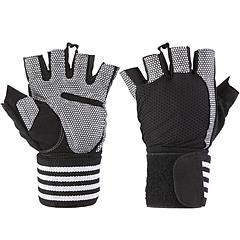 Fitness Workout Gloves Weight Lifting Gym Workout Training with Wrist Wrap Strap for Men Women