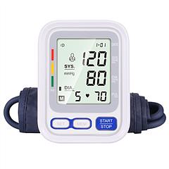 Automatic Arm Blood Pressure Monitor Digital BP Cuff Pulse Heart Rate Machine Voice Pulse Meter