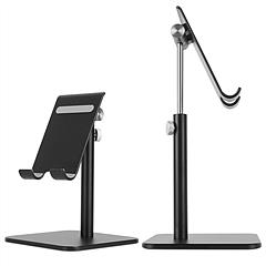 Adjustable Cell Phone Tablet Stand Desktop Holder Mount Bracket Dock Fit for iPad Kindle iPhone Aluminum Alloy