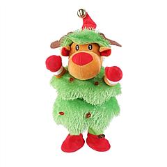 Electric Dancing Singing Plush Toy Twisting Elk Toy Talking Interactive Mimicking Funny Songs Wiggly Dance Kid Christmas Gift