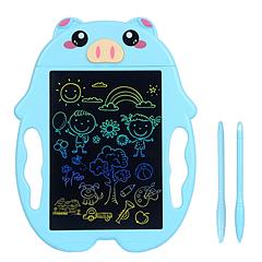 8.5in LCD Writing Tablet Electronic Colorful Graphic Doodle Board Kid Educational Learning Mini Drawing Pad with Lock Switch 2 Stylus Pens 2 Handles f