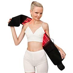 126Pcs LED Red Light Therapy Belt 660nm 850nm Waist Wrap Pad Pain Relief Weight Loss Joint Pain Near Infrared Light Therapy Device