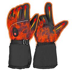 iMountek Electric Heated Gloves Battery Powered USB Touchscreen Thermal Gloves Windproof Winter Hands Warmer Unisex for Outdoor Motorcycle Cycling Skiing Skati