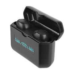 5.1 TWS Wireless Earbuds Headphone in-Ear Earphone Headset w/ Charging Case IPX4 Waterproof Power Bank