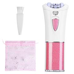 Glide Epilator For Women Cordless Women Shaver Facial Body Hair Remover Razor for Women Electric Tweezers Bikini Epilator Trimmer with LED Light