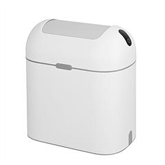 2.38Gal/9L Automatic Trash Can Touchless Garbage Can Motion Sensor Narrow Wastebasket with Lid for Kitchen Bathroom Bedroom Office