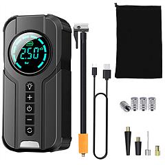 Car Tire Inflator Pump Portable Car Air Compressor Wireless Electric Air Pump 150 PSI with LED Light