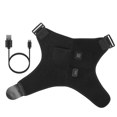 Cozy Heat Shoulder Wrap For Pain Relief – Adjustable & Therapeutic Support