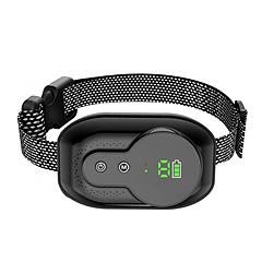 Dog Bark Collar Anti Barking Electric Training Collar Rechargeable Smart Anti-Bark Collar with Beep Vibration Shock Function 5 Intensity Levels