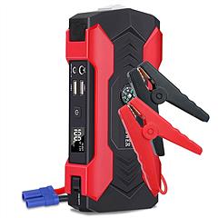 Car Jump Starter Booster 800A Peak 28000mAh 12V Battery Charger (Up to 6.0L Gas or 3.0L Diesel Engine) w/ LCD Screen 4 Modes LED Flashlight