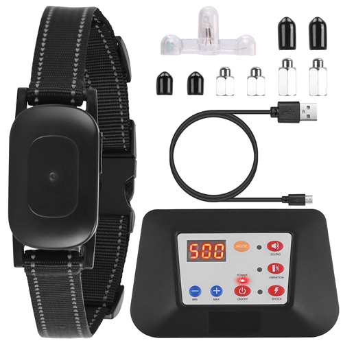 990FT Radius Dog Training Collar Wireless Fence IPX6 Waterproof Pet