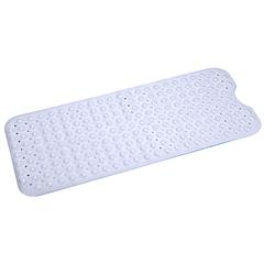 Bath Tub Mat Non-Slip Shower Mat BPA-Free Massage Anti-Bacterial with Suction Cups Washable for Bathroom Kitchen Pool