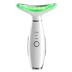 Anti Wrinkles Face Neck Massager Double Chin Reducer Face Neck Beauty Device Skin Care Tools with 3 Modes LED Vibration Heat EMS for Skin Care Tighten