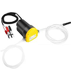 12V Oil Change Pump 60W Oil Diesel Fluid Extractor Electric Suction Transfer Extractor Oil Quick Changer for Boat, Tubes, Truck, RV, ATV