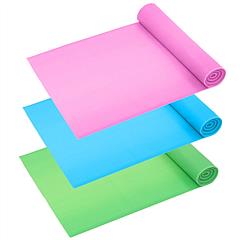Yoga Resistance Band 3 Sets Non-Toxic Skin-Friendly 3 Tension Elastic Exercise Band Strength Training Physical Therapy Pilates Recovery Rehab