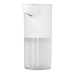 350ML/11.8OZ Automatic Foam Soap Dispenser Rechargeable Touchless Handsfree Dispenser 4 Level Adjustable Volume IPX5 Waterproof for Kitchen Bathroom