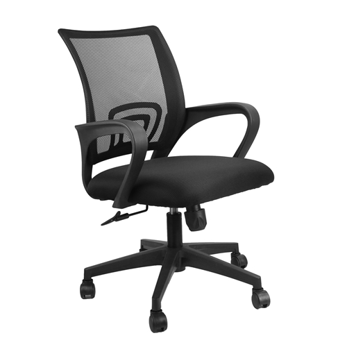 Ergonomic Mesh Office Chair 360° Swivel Task Chair Thick Cushion Home