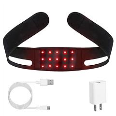 Infrared Red Light Therapy Wrap 660nm LED Red Light 850nm Near Infrared Light Wearable Flexible Deep Therapy Light Belt for Muscle Pain Relief