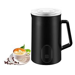 Electric Milk Frother Steamer 4 in 1 Multifunctional Hot Cold Milk Foam Maker 19.95OZ Automatic Quiet Milk Warmer Latte Cappuccinos Hot Chocolate