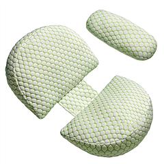 Pregnancy Pillows Adjustable Support Maternity Pillow Soft Side Sleeper Pregnancy Pillows Wedge Pillow with Detachable Pillow Cover