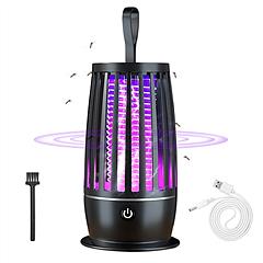 Rechargeable Mosquito Killer Lamp Bug Zapper with Night Light Strap Mosquito Catcher with Max 1615Square Feet Range UV Light for Indoor Outdoor