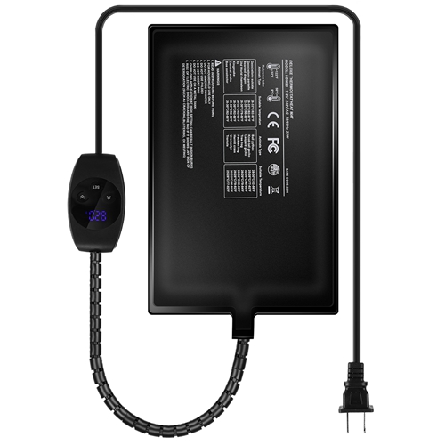 Electric Reptile Heating Pad With 32 122 F Temperature Adjustment Photo Inspiration