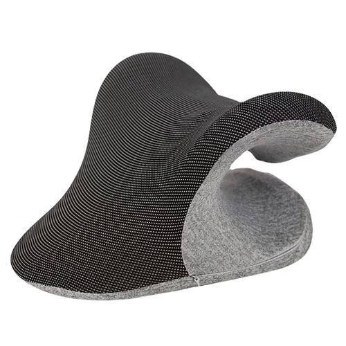 Ergonomic Heated Neck Stretcher Cervical Traction Therapy Pillow with Graphene Heating Pad 3