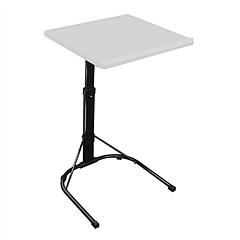 iMountek Folding Tray Table Portable Sofa TV Tray Laptop Desk C Side Adjustable Eating Dinner Coffee Table with 3 Adjustable Heights 3 Angles 55lbs Load Bearin