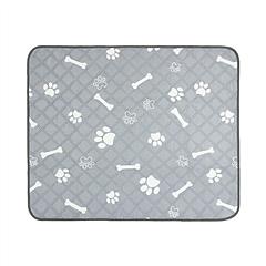 2Pcs Washable Pet Pee Pads For Puppy Kittens Dogs Cats Reusable Potty Mats Machine Washable Pet Training Pads Non-Slip Waterproof Absorbent Dog Crate