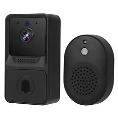 Smart Wireless Chime WiFi Doorbell Security 2 Way Intercom Visual Bell Chime Night Vision Camera Door Bell