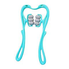 Neck Roller Massager 360º Rotatable Trigger Point Roller Portable Massager with 6 Balls for Neck Leg Thigh Foot Pain Relief