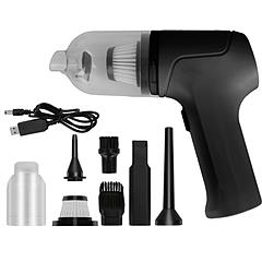 2-in-1 Cordless Vacuum Cleaner and Air Duster Rechargeable Handheld Compressed Air Duster Electric Air Blower Keyboard Cleaner For Car Home Office