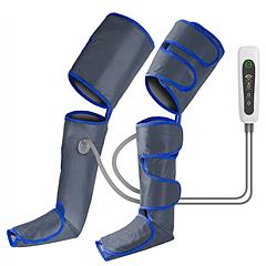 Leg Massager Air Compression Calf Feet Thigh Foot Massage Wraps Muscle Pain Relief Blood Circulation w/ 2 Massage Modes 5 Intensities 2 Vibration Leve