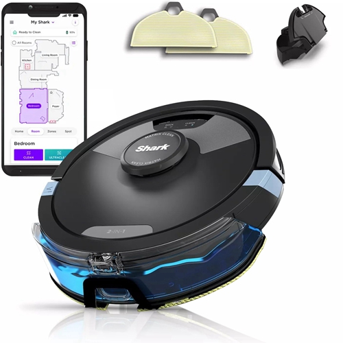 Shark RV2610WA 2-in-1 AI Robot Vacuum & Mop Matrix Robot Vacuum Cleaner ...