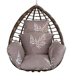 Egg Chair Cushion Hanging Basket Seat Cushion Thicken Soft Egg Swing Chair Pad Hanging Egg Chair Cushion with Headrest