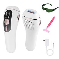Laser Hair Removal For Woman Man Ice Cooling Permanent IPL Hair Remover with Painless 999999 Flashes Home Use Lasting Hair Reduction for Armpits Legs 