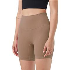Women\'s High Waist Biker Shorts Tummy Control Pants Athletic Leggings Spandex Booty Shorts with 6.3In Inseam No Front Seam for Workout Yoga Running V